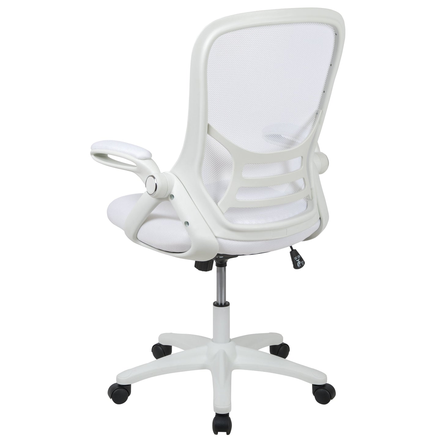 White Mesh/Frame Office Chair HL-0016-1-WH-WH-GG