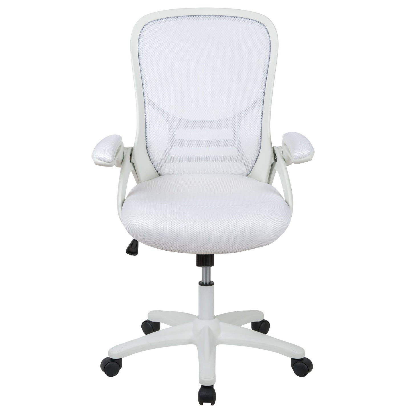 White Mesh/Frame Office Chair HL-0016-1-WH-WH-GG