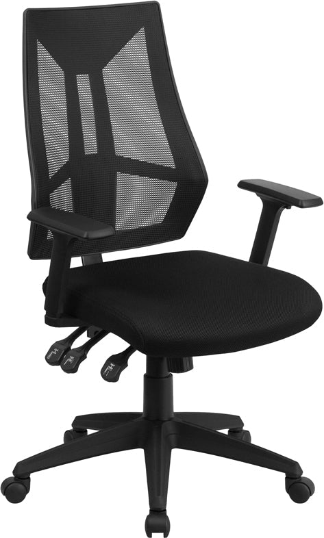 Black High Back Task Chair HL-0017-GG