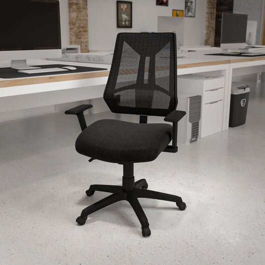 Black High Back Task Chair HL-0017-GG