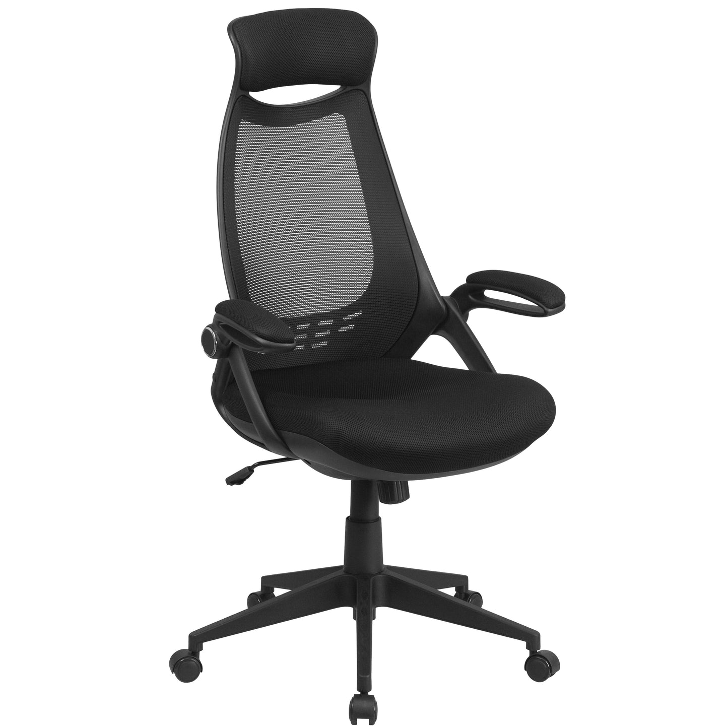 Black High Back Mesh Chair HL-0018-GG