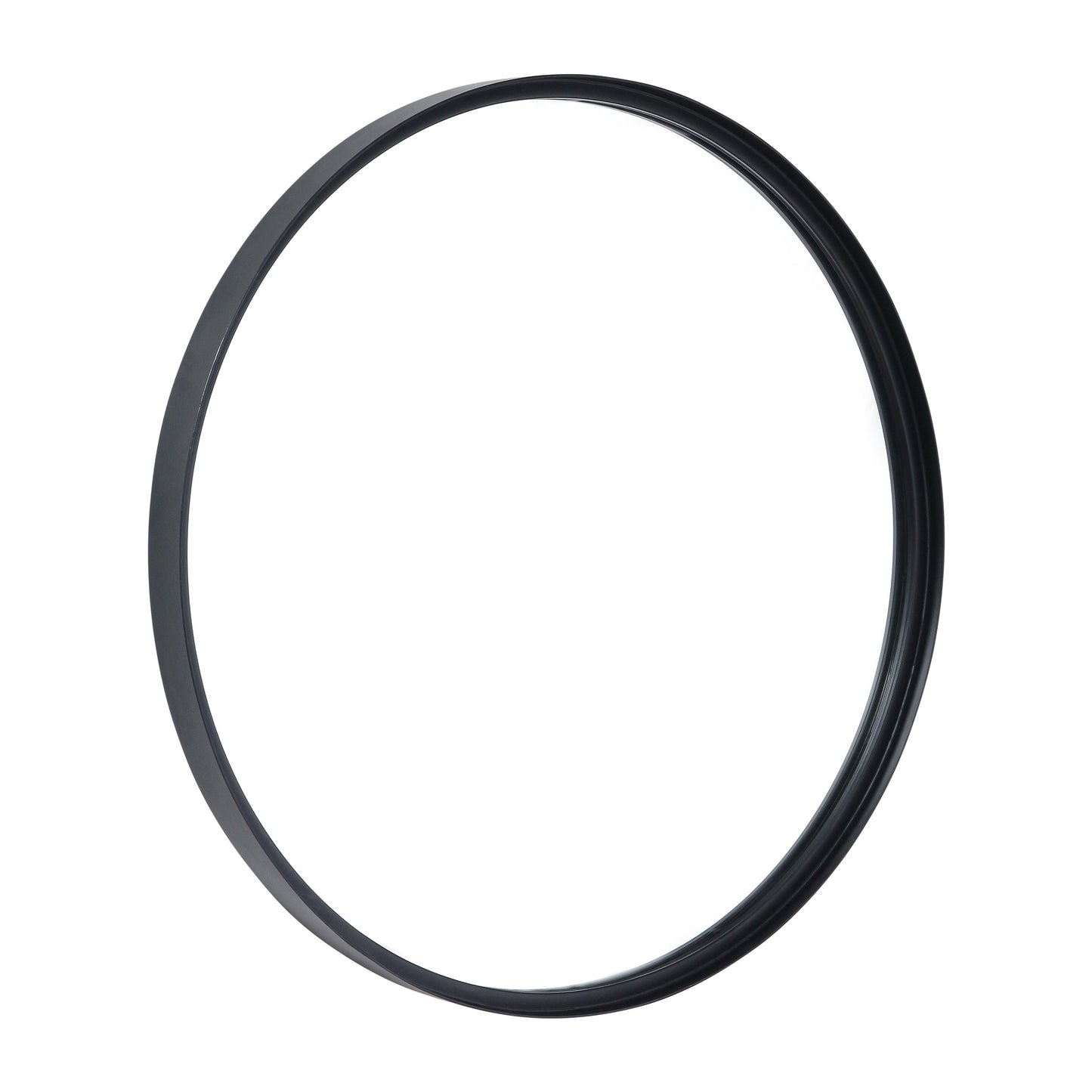 Black 24" Round Wall Mirror HMHD-22M115YA-BLK-GG