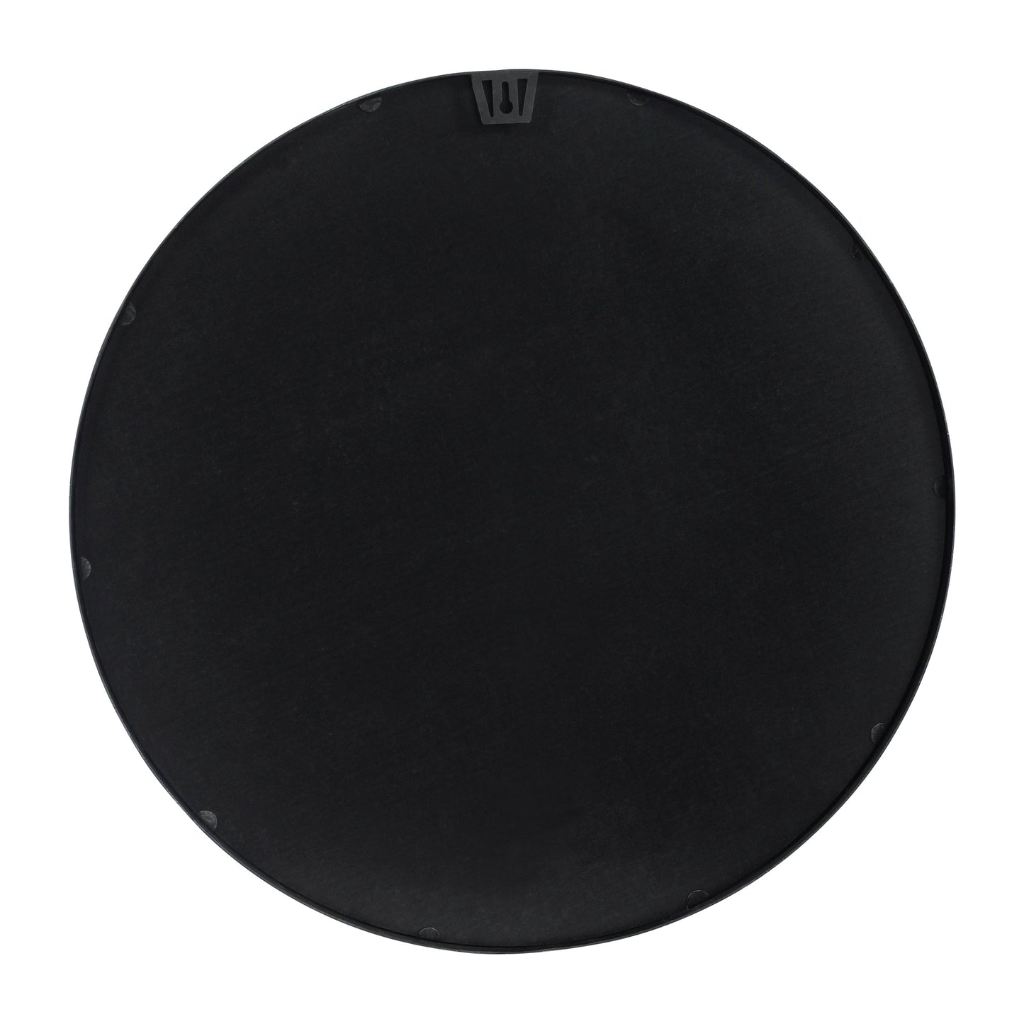 Black 30" Round Wall Mirror HMHD-22M116YA-BLK-GG