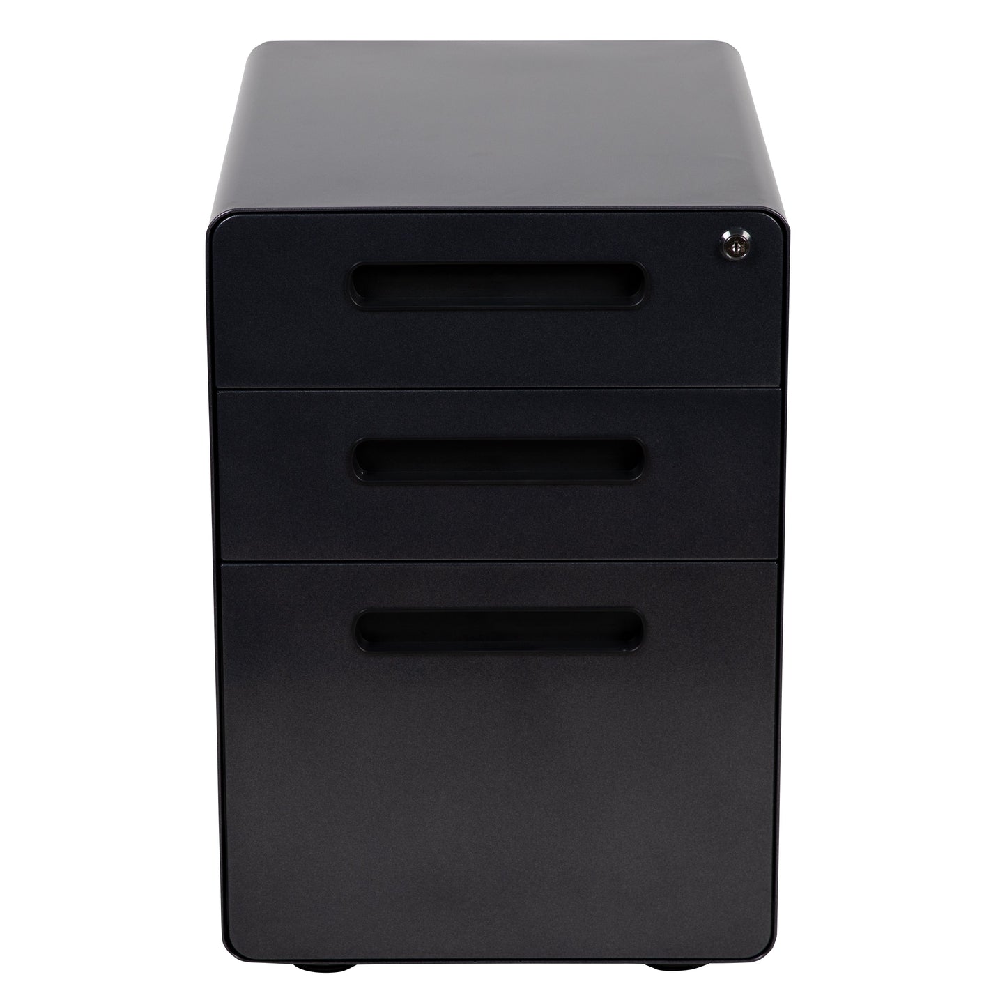 3-Drawer Filing Cabinet-Black HZ-AP535-01-BK-GG