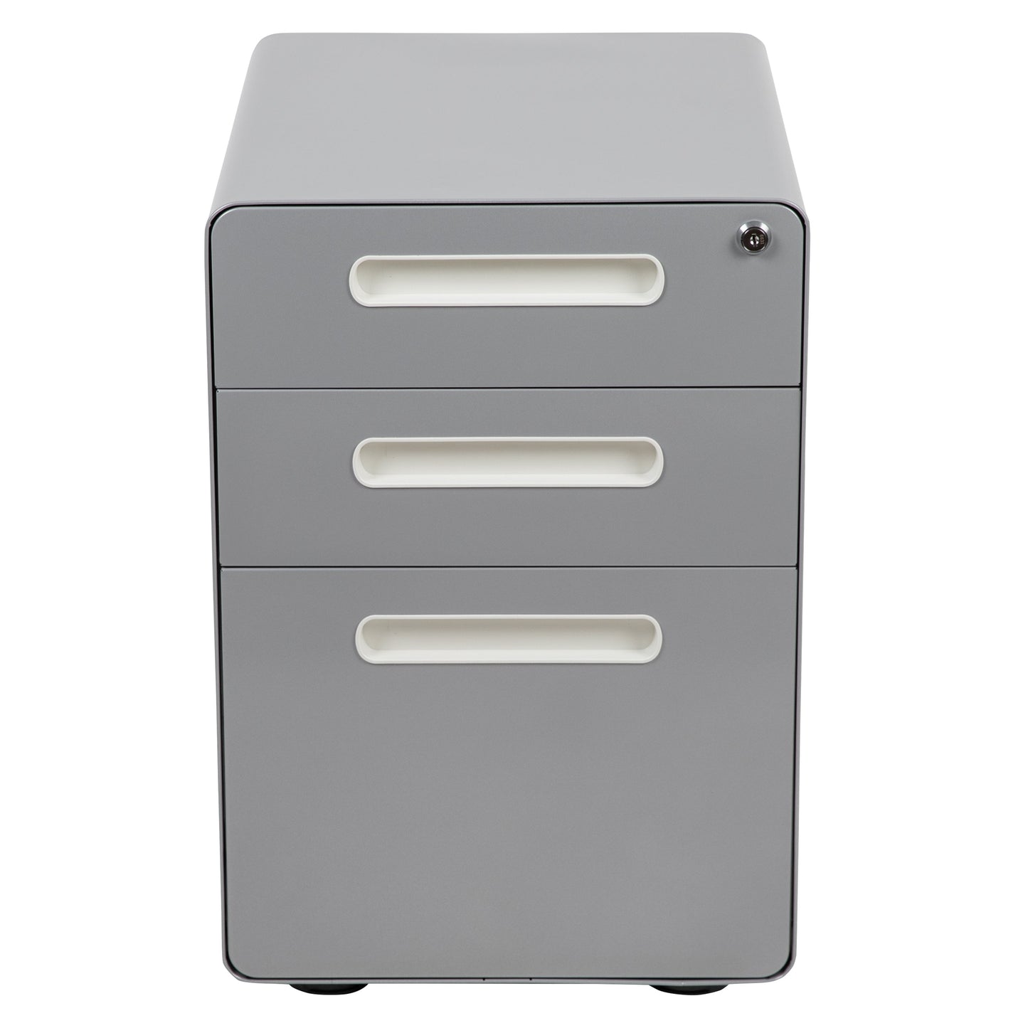 3-Drawer Filing Cabinet-Gray HZ-AP535-01-GRY-GG