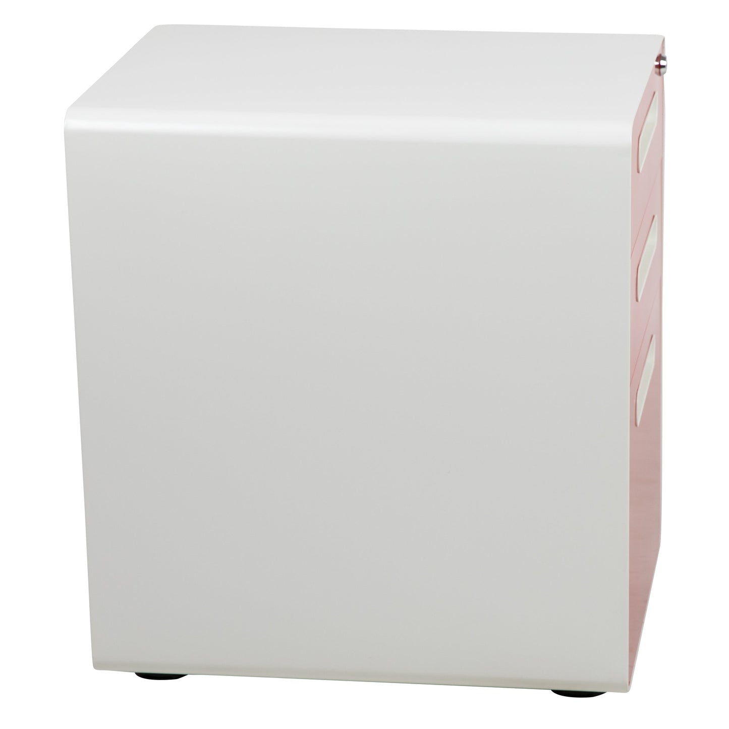 Drawer File Cabinet-White/Red HZ-AP535-02-RED-WH-GG