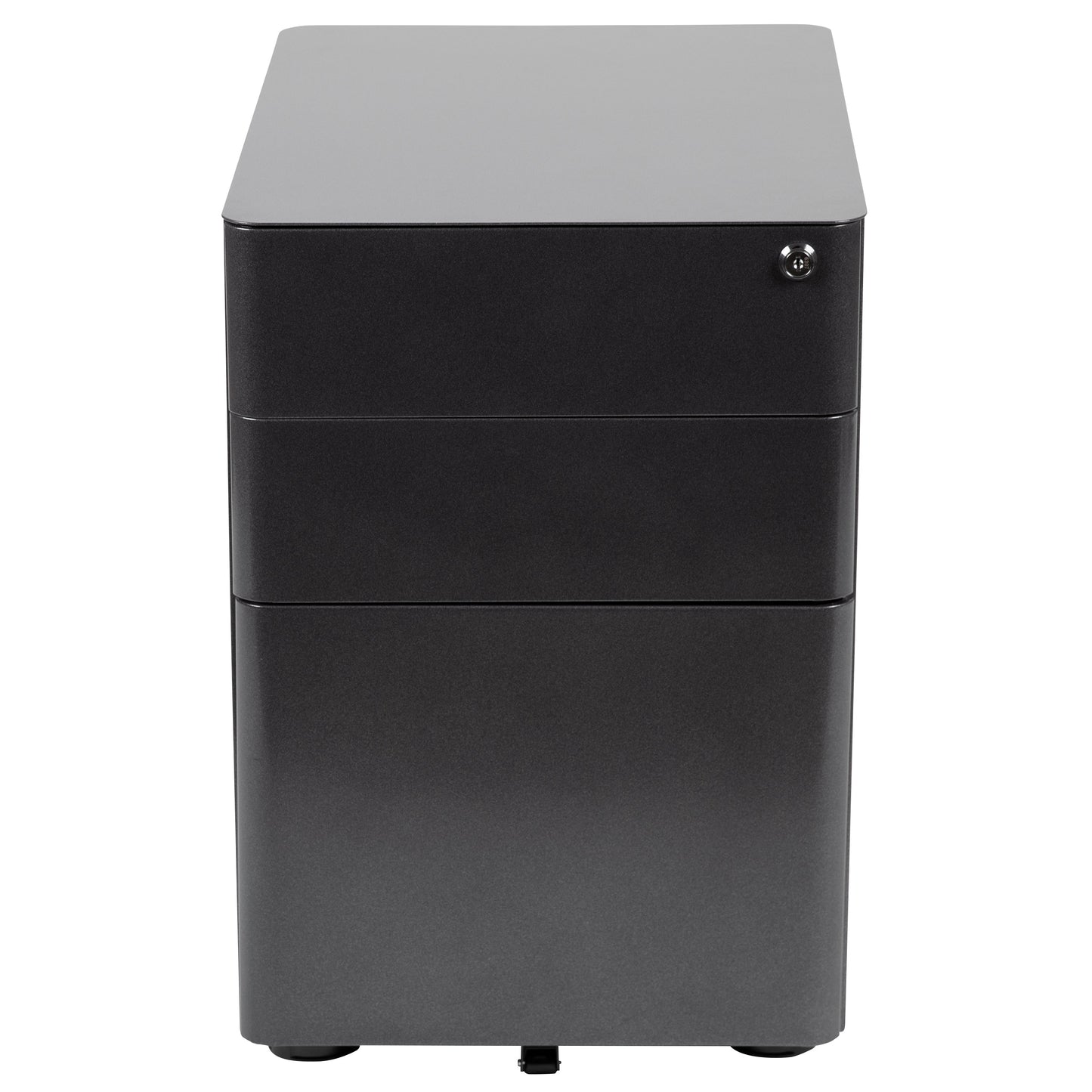 3-Drawer Filing Cabinet-Black HZ-CHPL-01-BK-GG