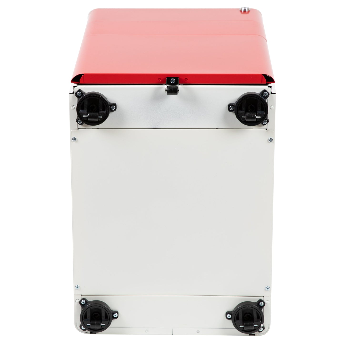 Drawer File Cabinet-White/Red HZ-CHPL-02-RED-WH-GG