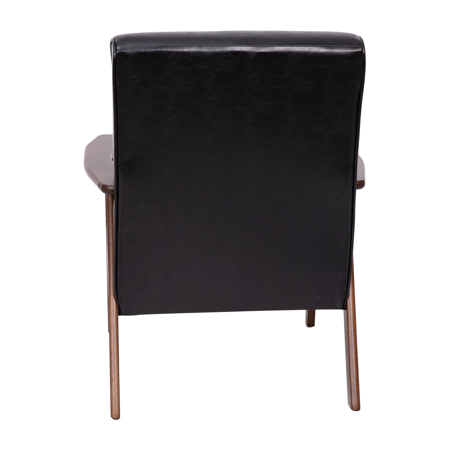 Black LeatherSoft Arm Chair IS-IT673317-BK-GG