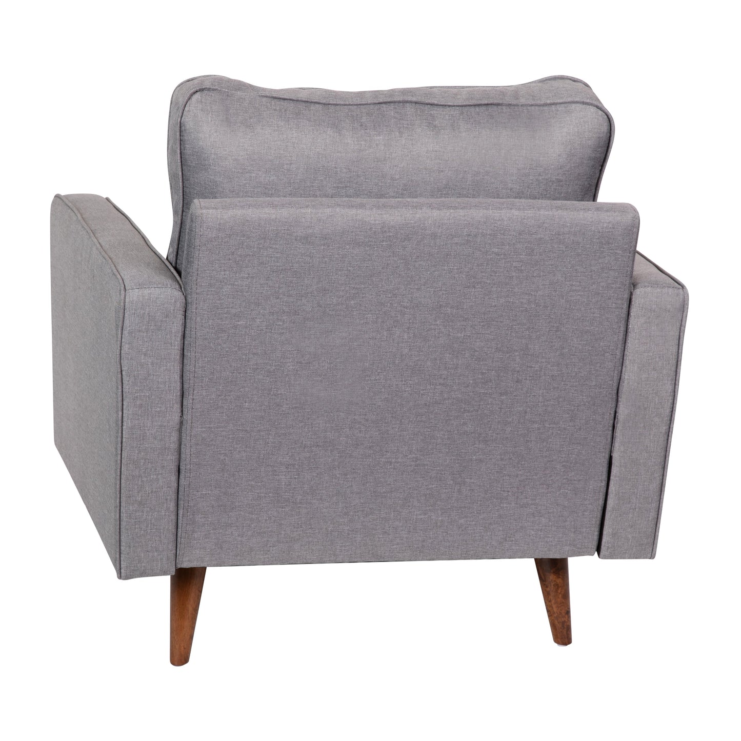 Slate Gray Upholstered Chair IS-PC100-GY-GG