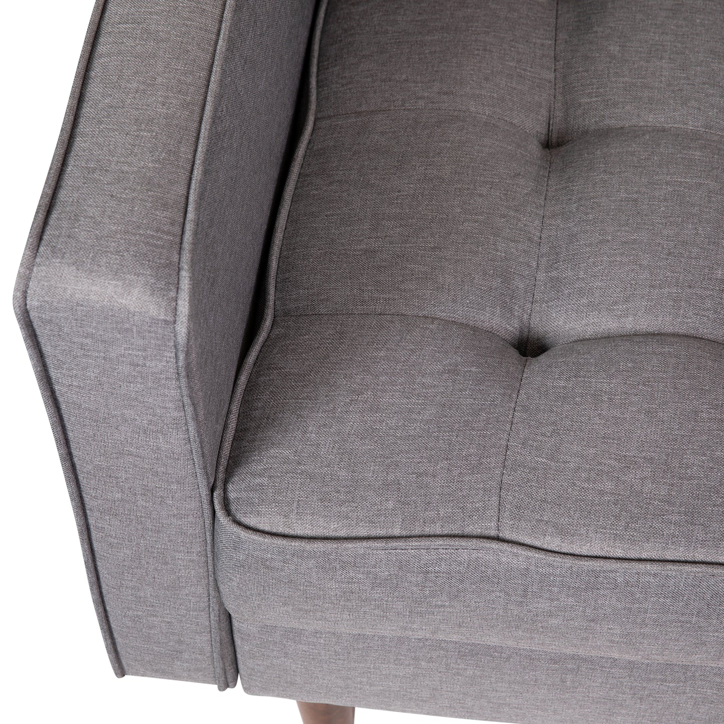 Slate Gray Upholstered Chair IS-PC100-GY-GG