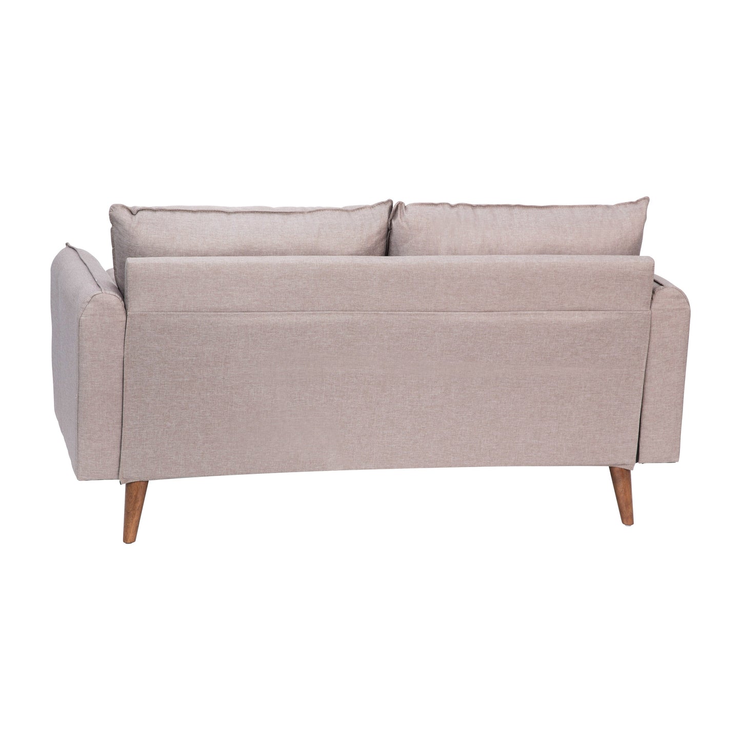 Taupe Upholstered Loveseat IS-VL100-BR-GG