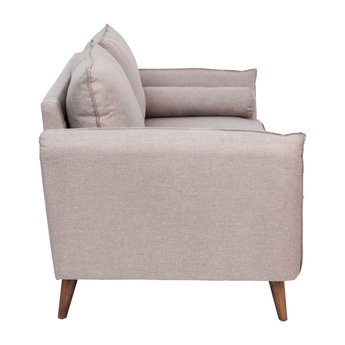 Taupe Upholstered Sofa IS-VS100-BR-GG