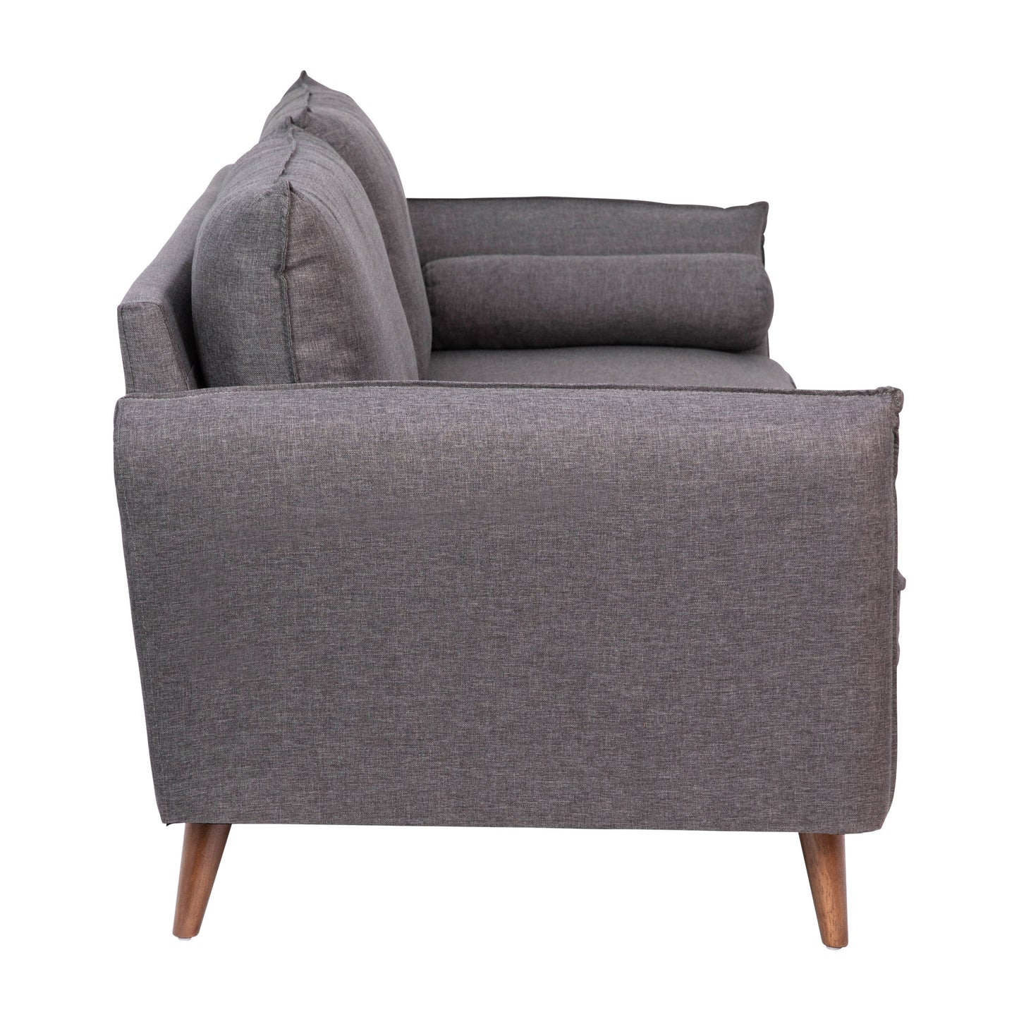 Gray Upholstered Sofa IS-VS100-GY-GG