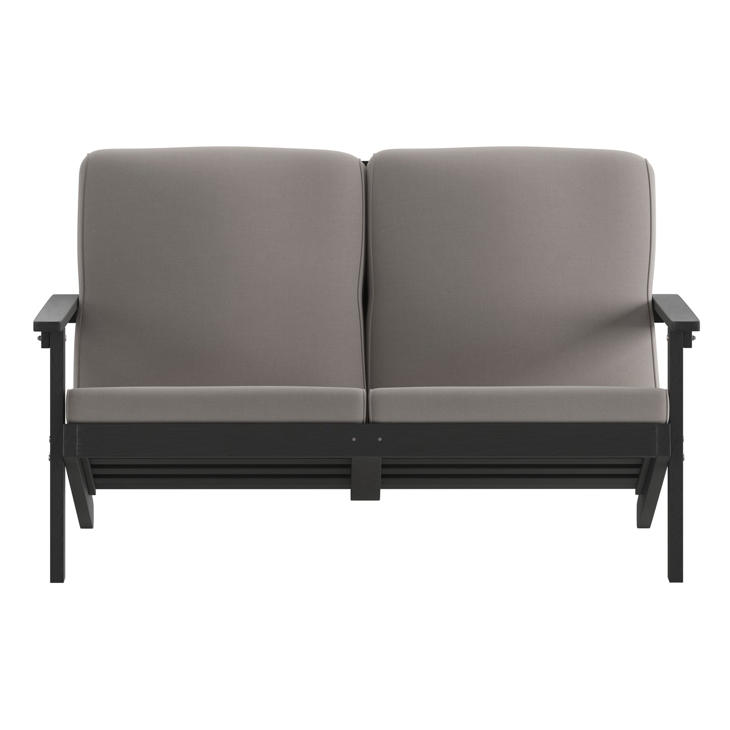 Black/Charcoal Sofa-Cushions JJ-C14022-BK-GG