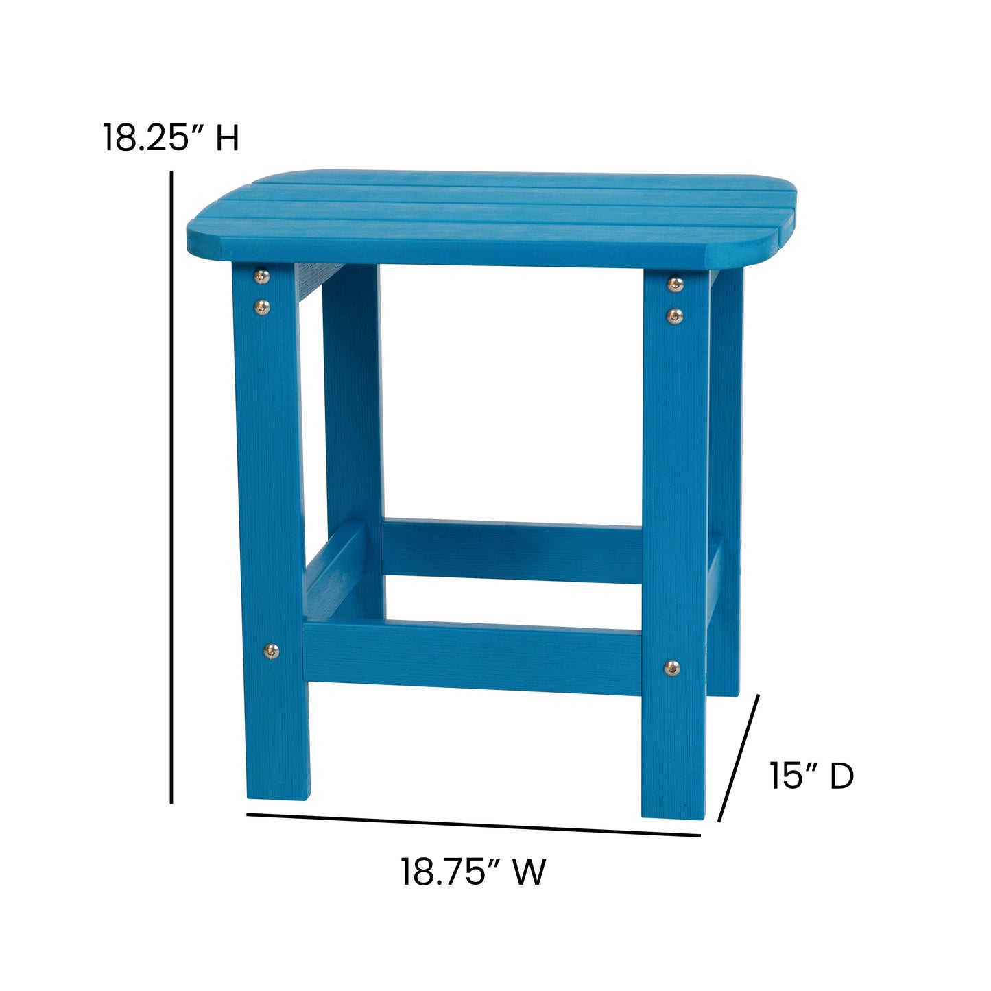 Blue Table and 2 Chair Set JJ-C14501-2-T14001-BLU-GG