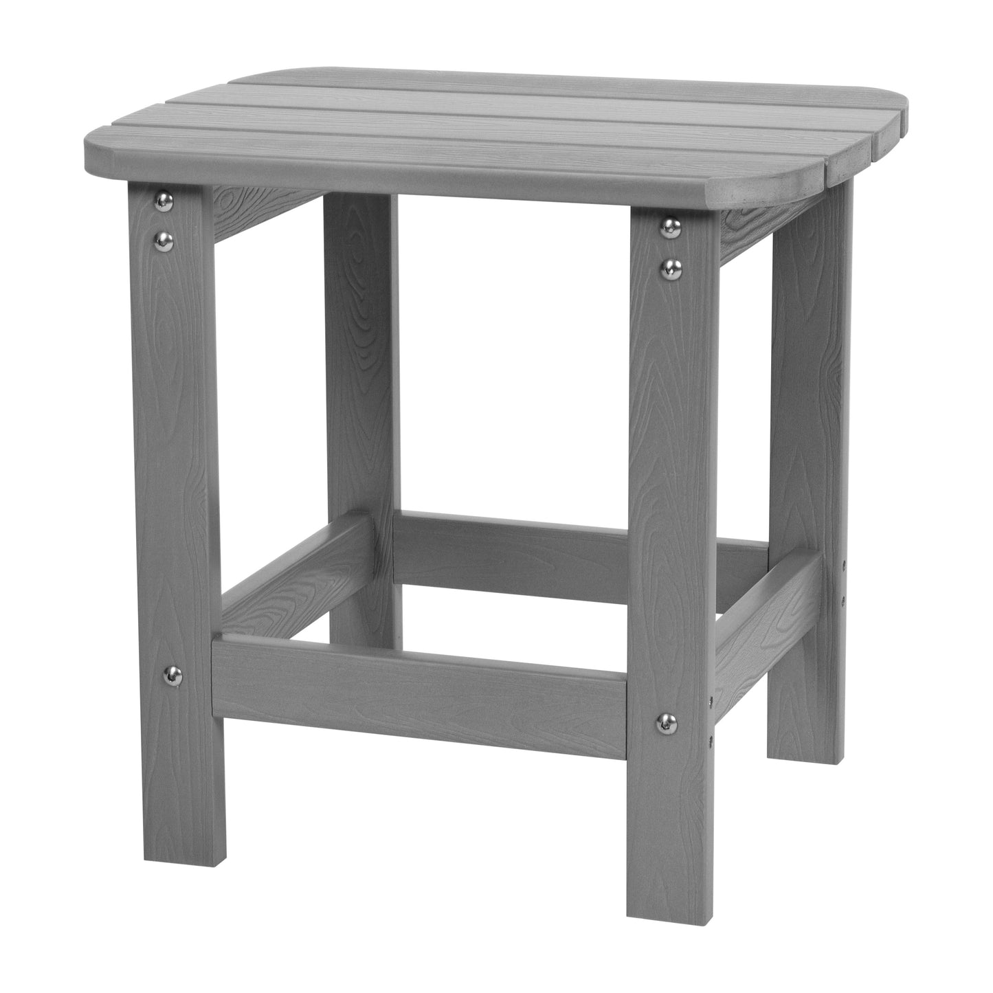 Gray Table and 2 Chair Set JJ-C14501-2-T14001-GY-GG