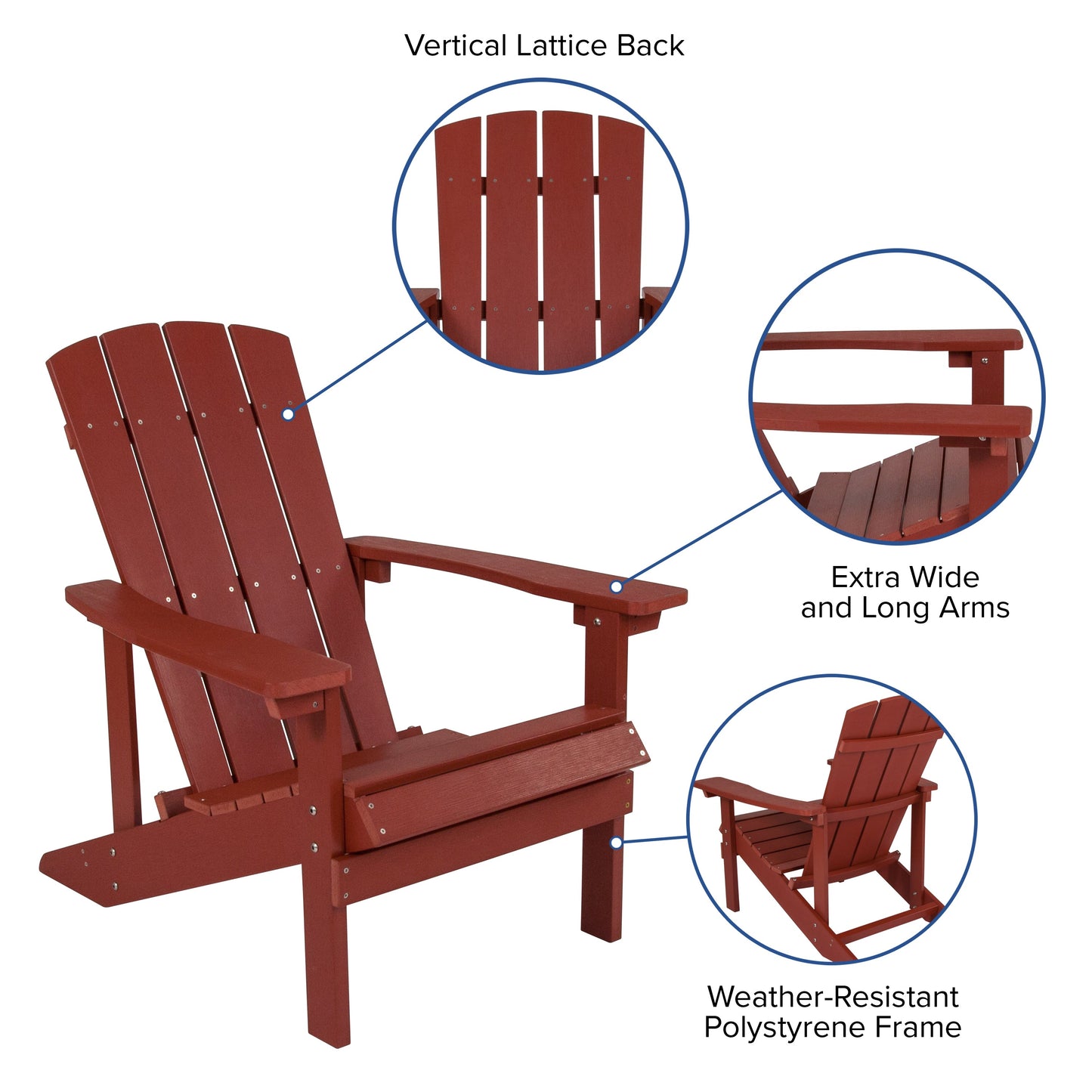 Red Table and 2 Chair Set JJ-C14501-2-T14001-RED-GG