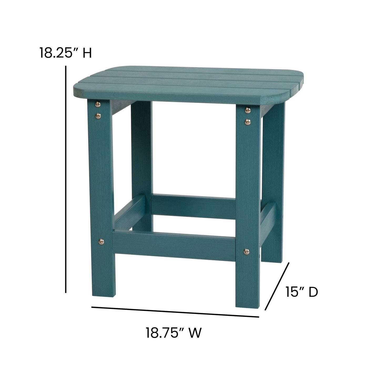 Sea Foam Table and 2 Chair Set JJ-C14501-2-T14001-SFM-GG