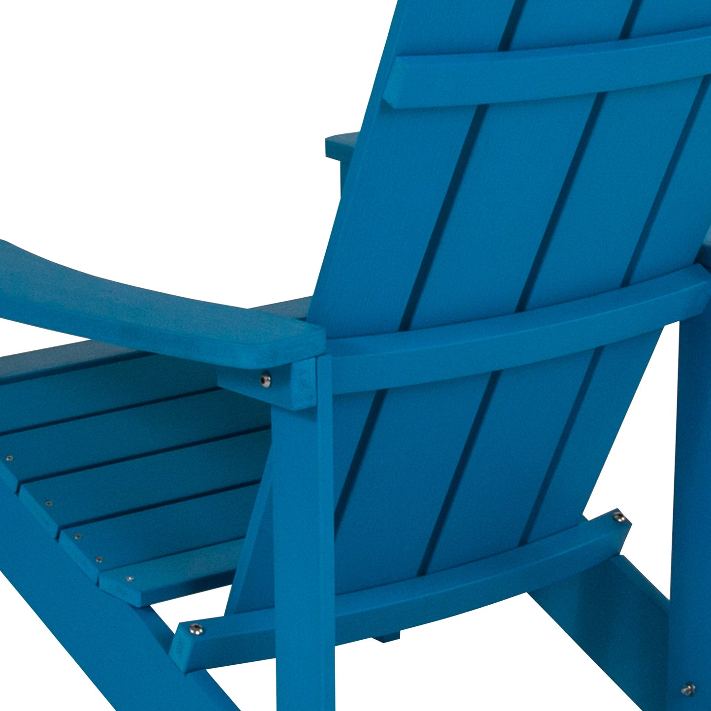 Blue Poly Adirondack Chair JJ-C14501-BLU-GG