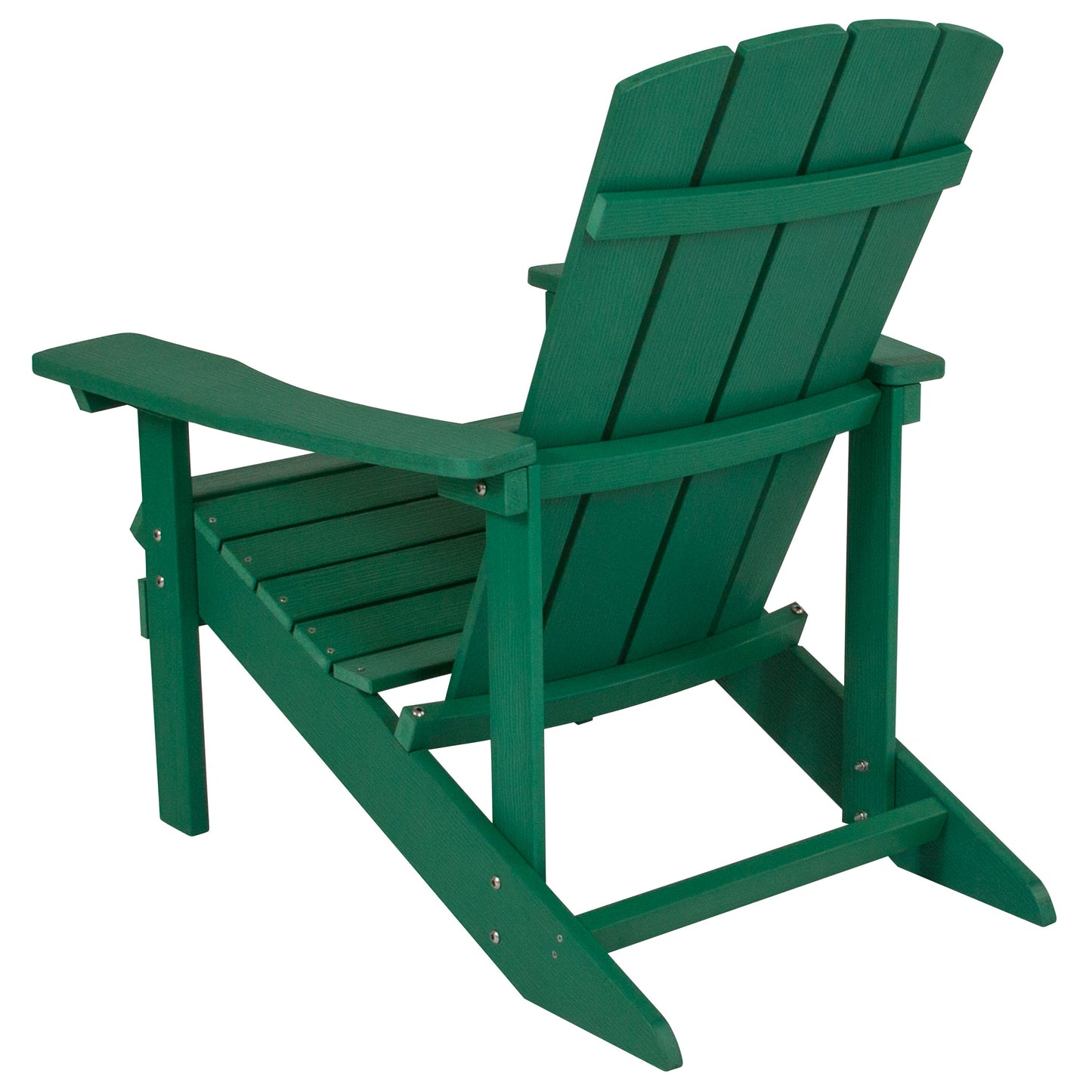 Green Poly Adirondack Chair JJ-C14501-GRN-GG