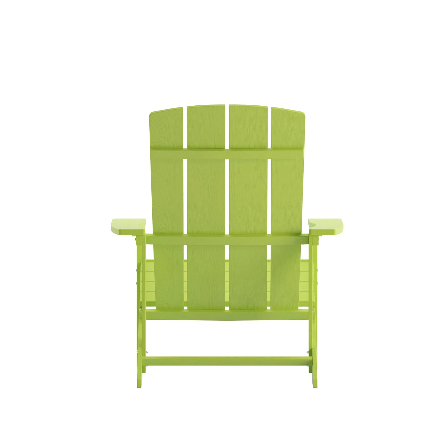 Lime Poly Adirondack Chair JJ-C14501-LM-GG