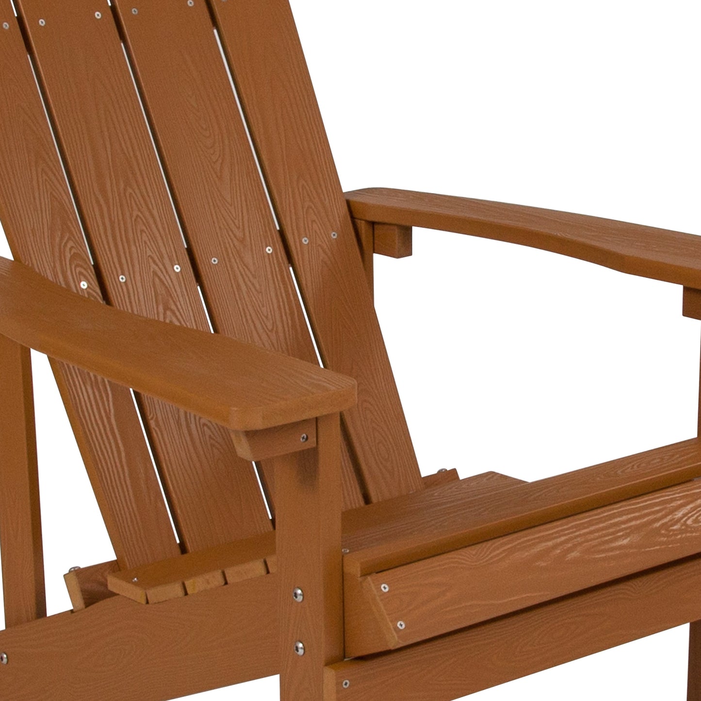 Teak Poly Adirondack Chair JJ-C14501-TEAK-GG