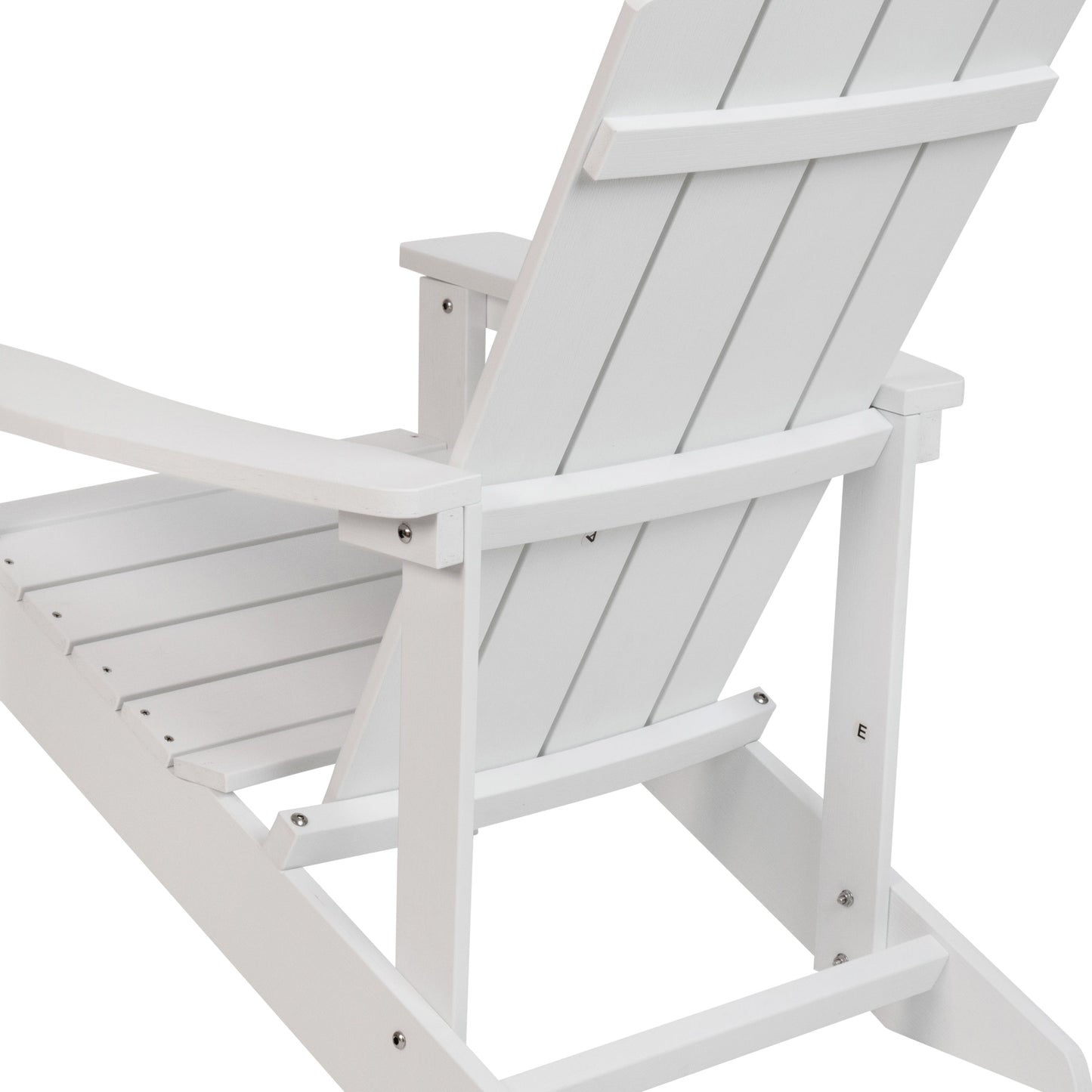 White Poly Adirondack Chair JJ-C14501-WH-GG