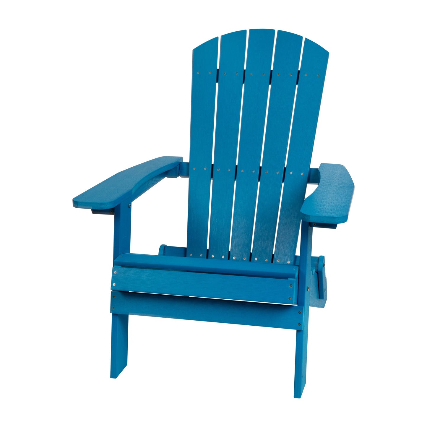 Blue Folding Adirondack Chair JJ-C14505-BLU-GG