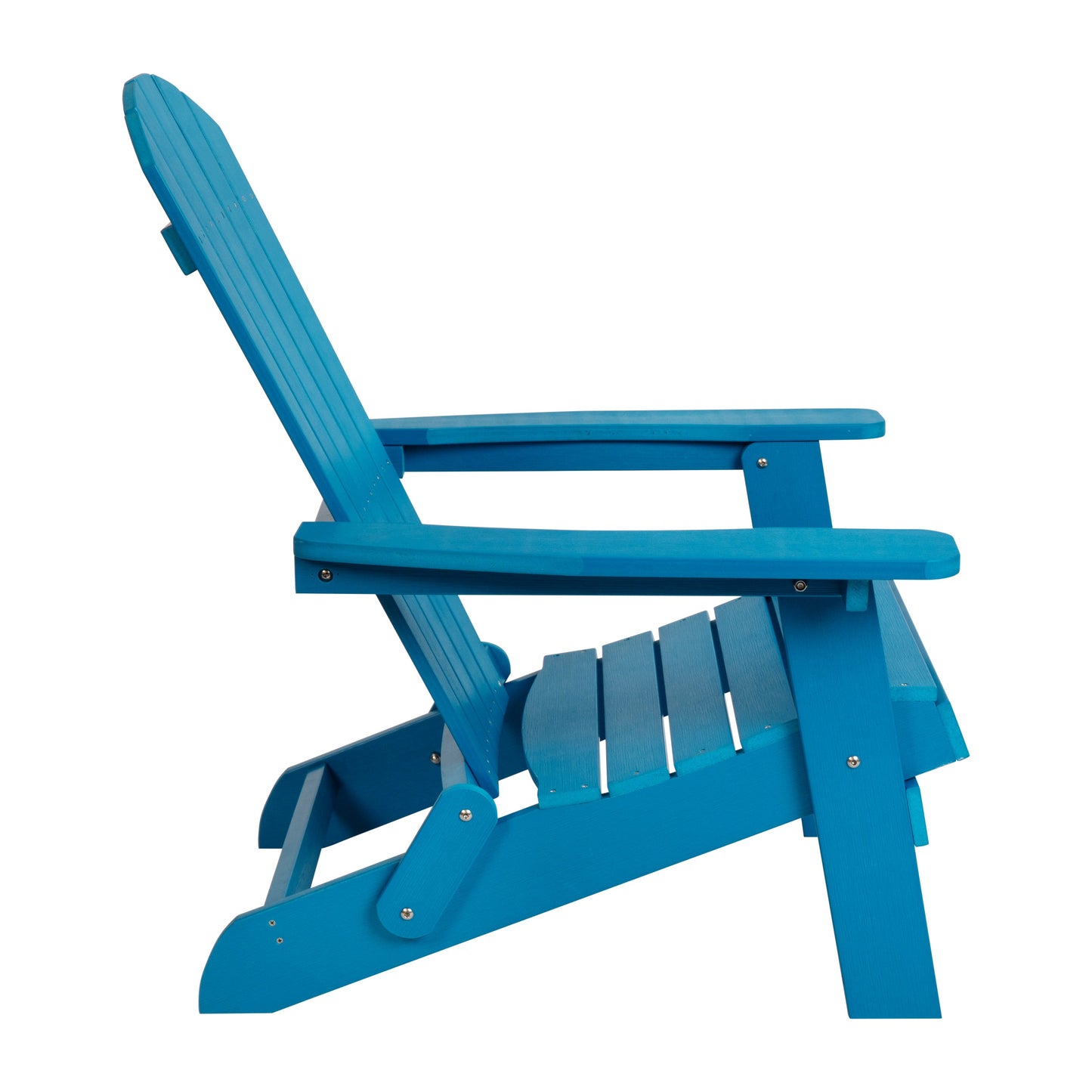 Blue Folding Adirondack Chair JJ-C14505-BLU-GG