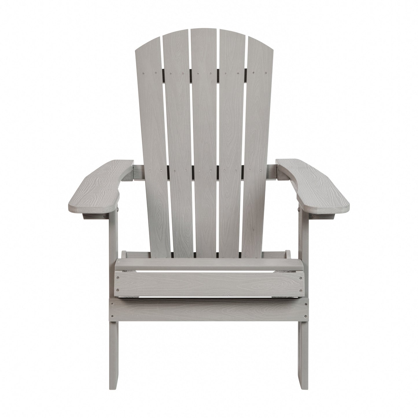 Gray Folding Adirondack Chair JJ-C14505-GY-GG