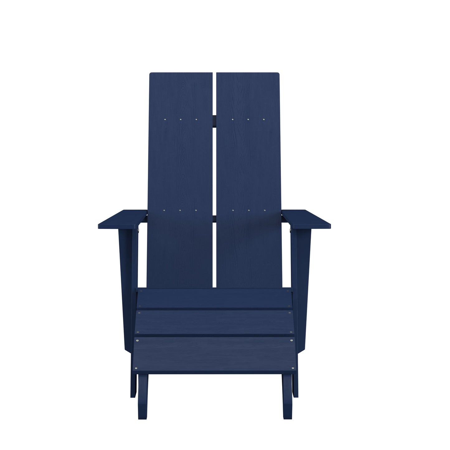 Navy Chair & Ottoman Set JJ-C14509-14309-NV-GG