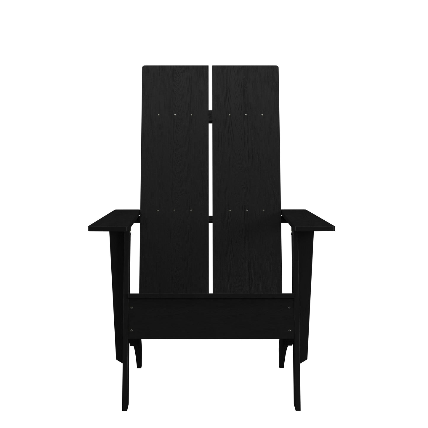 Black Modern Adirondack Chair JJ-C14509-BK-GG