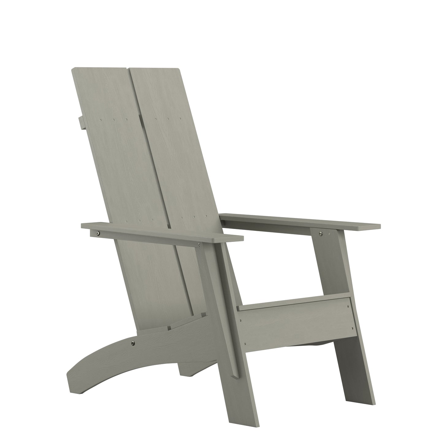 Gray Modern Adirondack Chair JJ-C14509-GY-GG