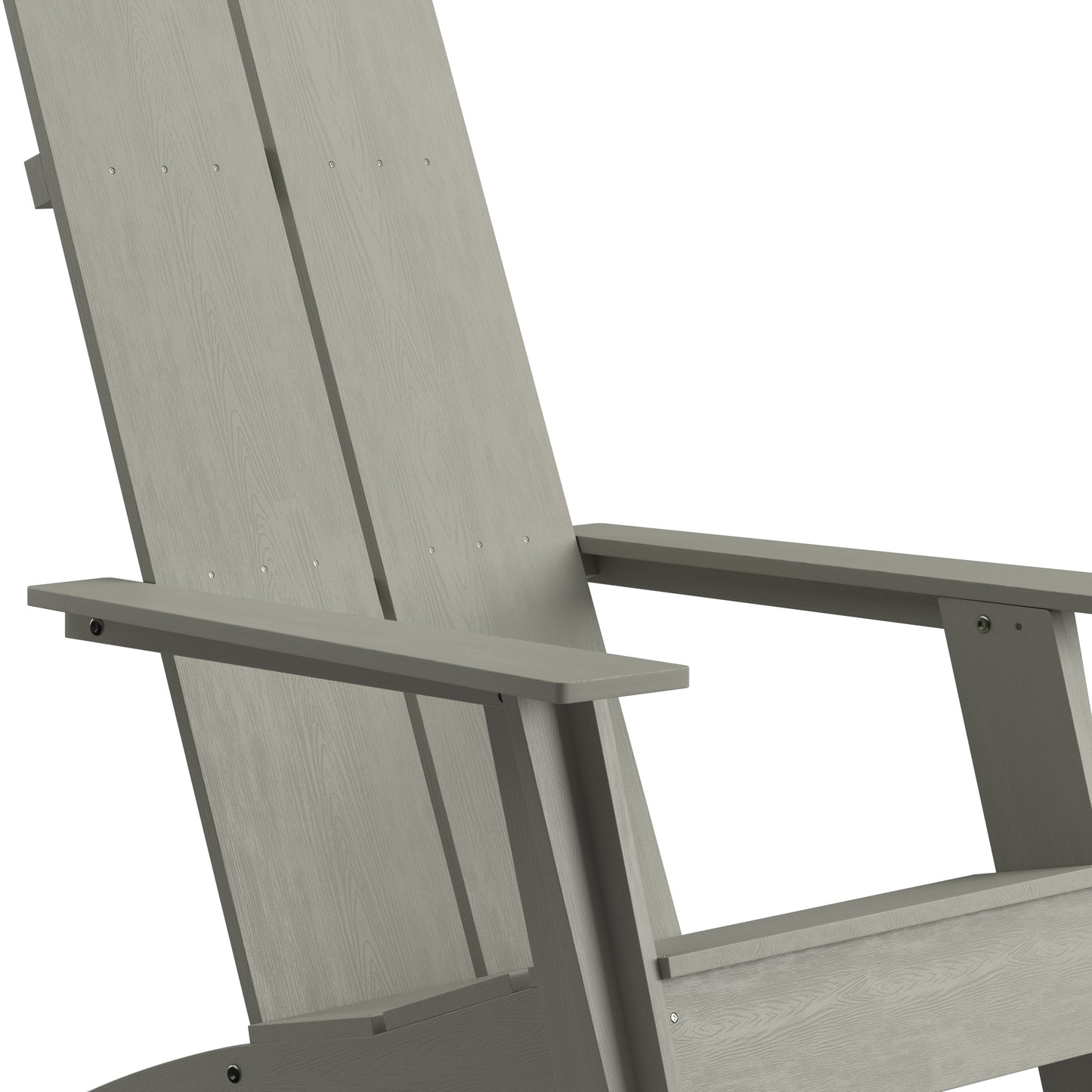 Gray Modern Adirondack Chair JJ-C14509-GY-GG