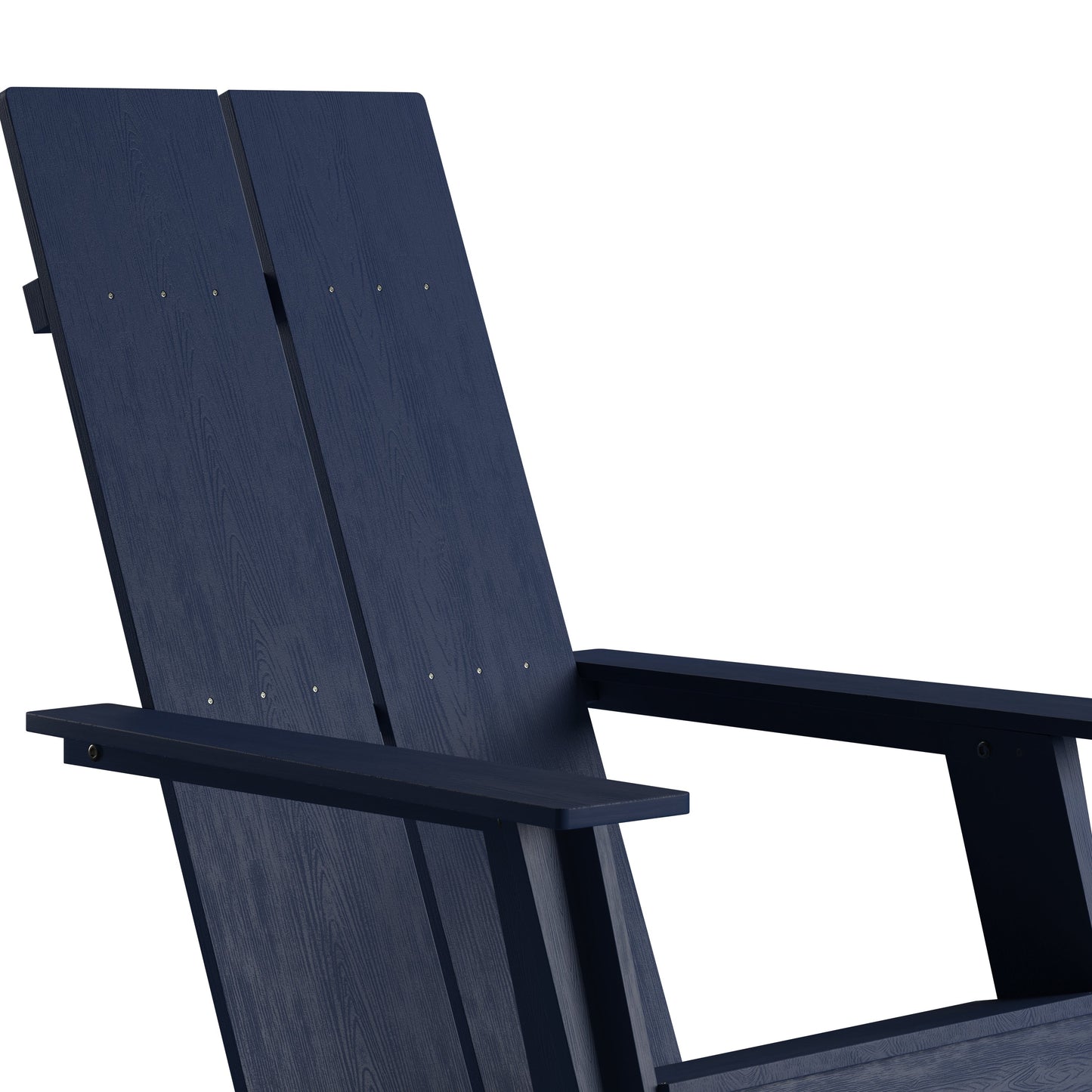 Navy Modern Adirondack Chair JJ-C14509-NV-GG