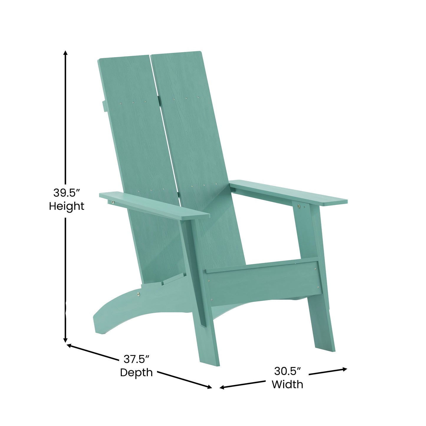 Sea Foam Adirondack Chair JJ-C14509-SFM-GG