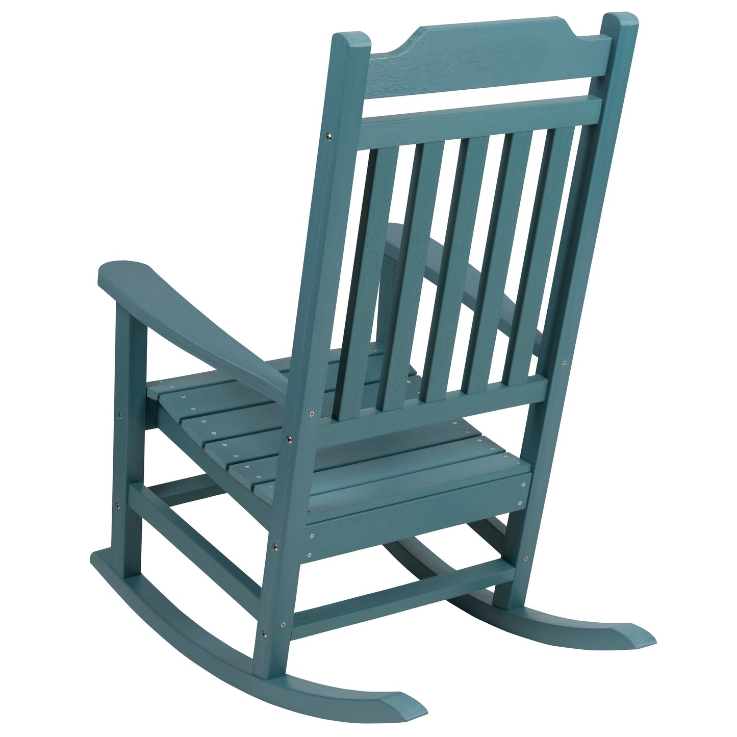 Teal Wood Rocking Chair JJ-C14703-TL-GG