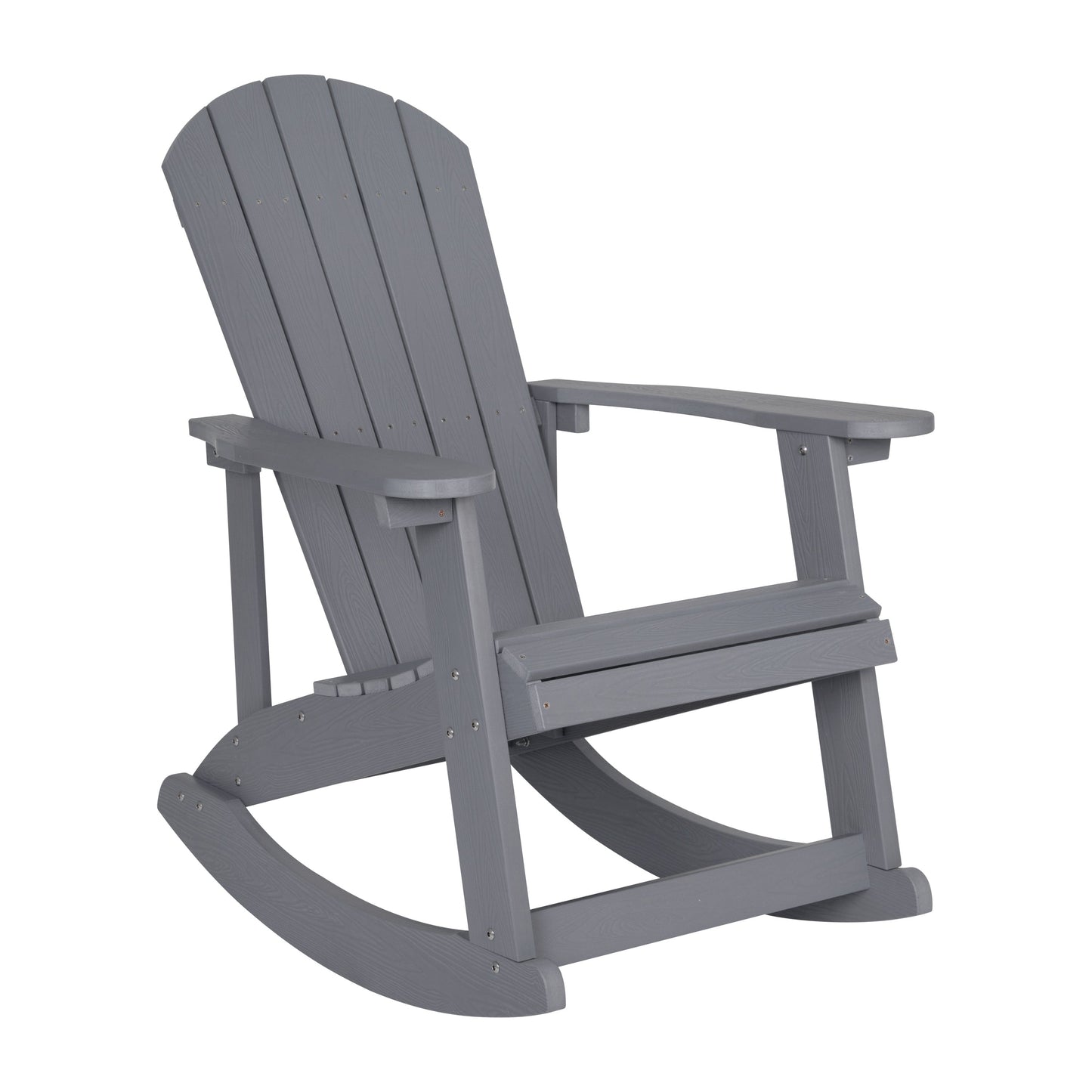 2PK Gray Rockers & 1 Table JJ-C14705-2-T14001-GY-GG