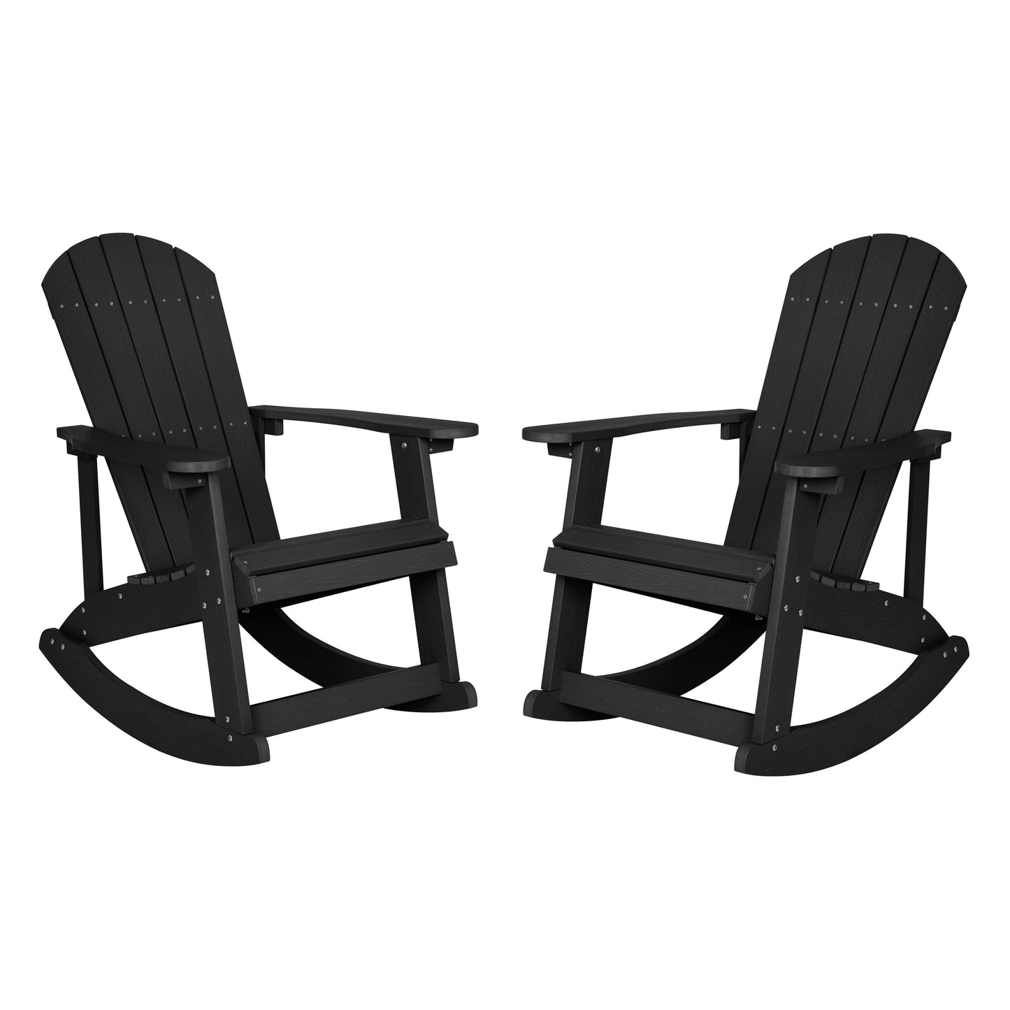 2 Pack Black Resin Rockers JJ-C14705-BK-2-GG