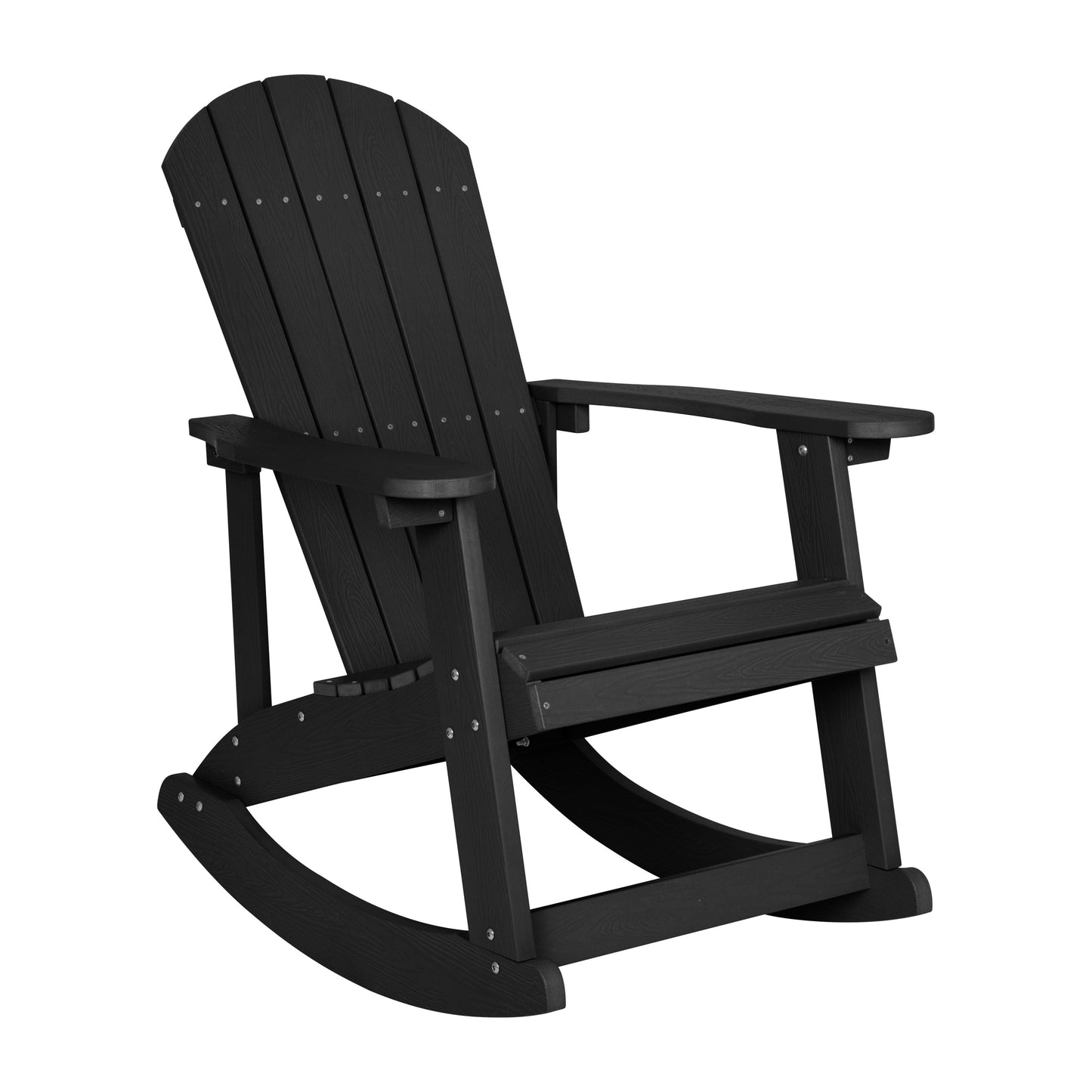 Black Resin Rocking Chair JJ-C14705-BK-GG