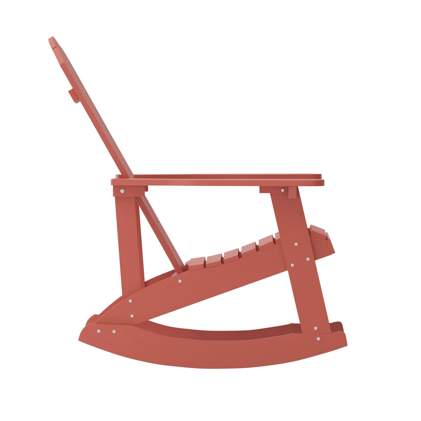 Red Resin Rocking Chair JJ-C14705-RED-GG