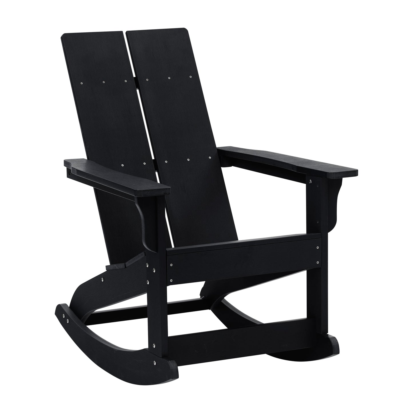 Black Resin Rocking Chair JJ-C14709-BK-GG