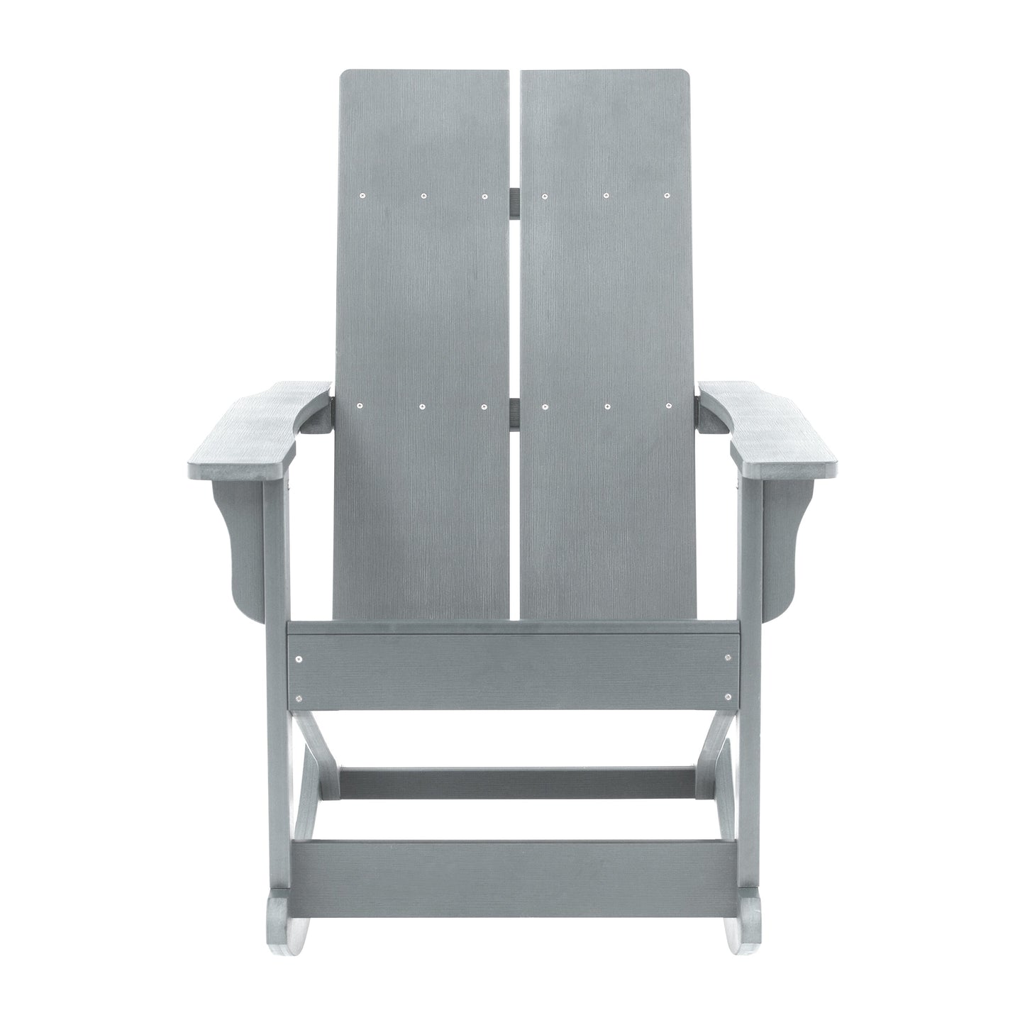 2 PK Gray Resin Rocking Chair JJ-C14709-GY-2-GG