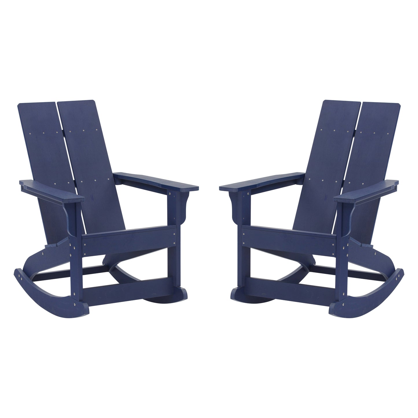 2 PK Navy Resin Rocking Chair JJ-C14709-NV-2-GG