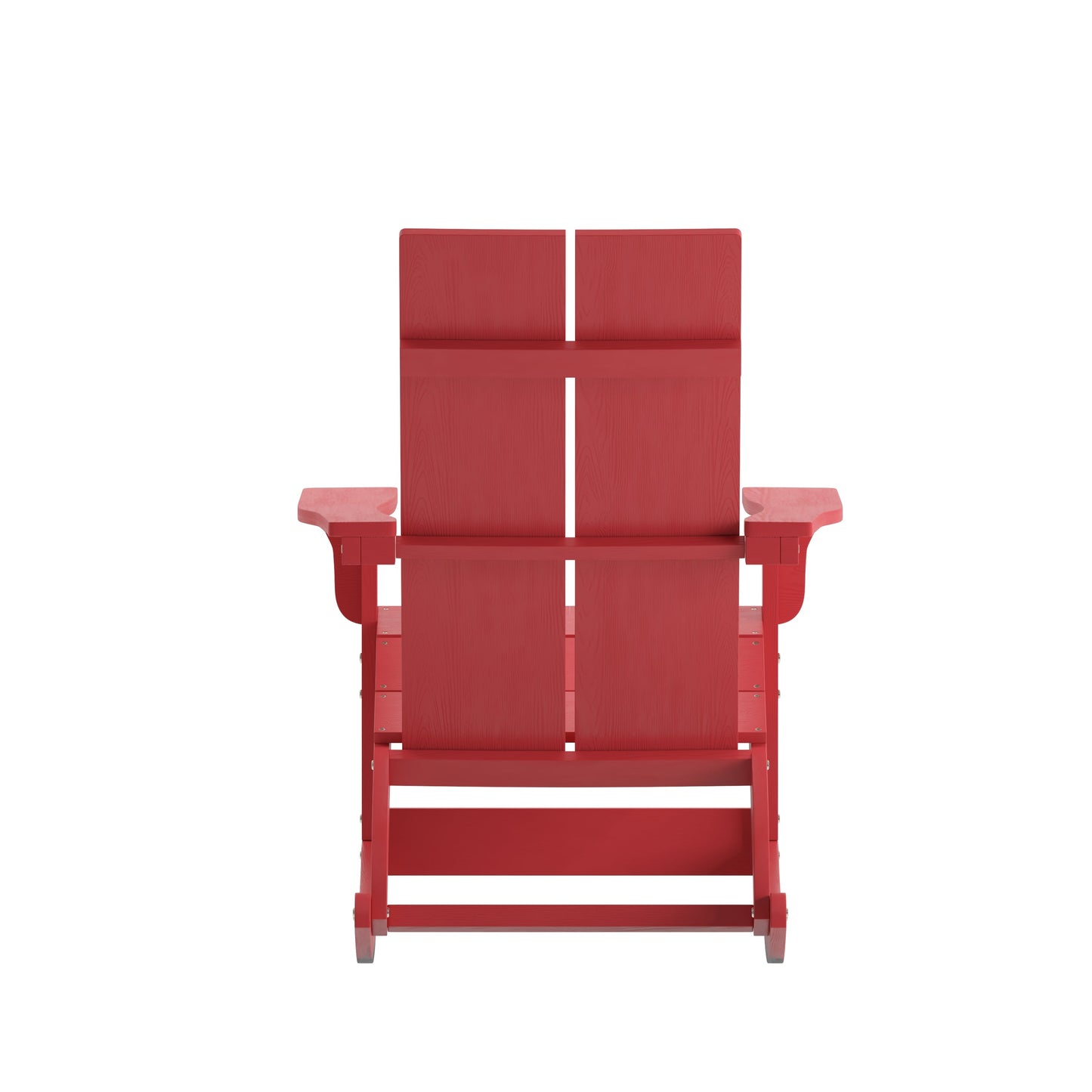 2 PK Red Resin Rocking Chair JJ-C14709-RED-2-GG