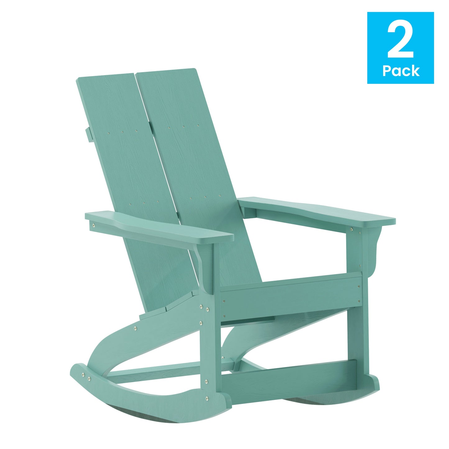 2PK Sea Foam Rocking Chairs JJ-C14709-SFM-2-GG