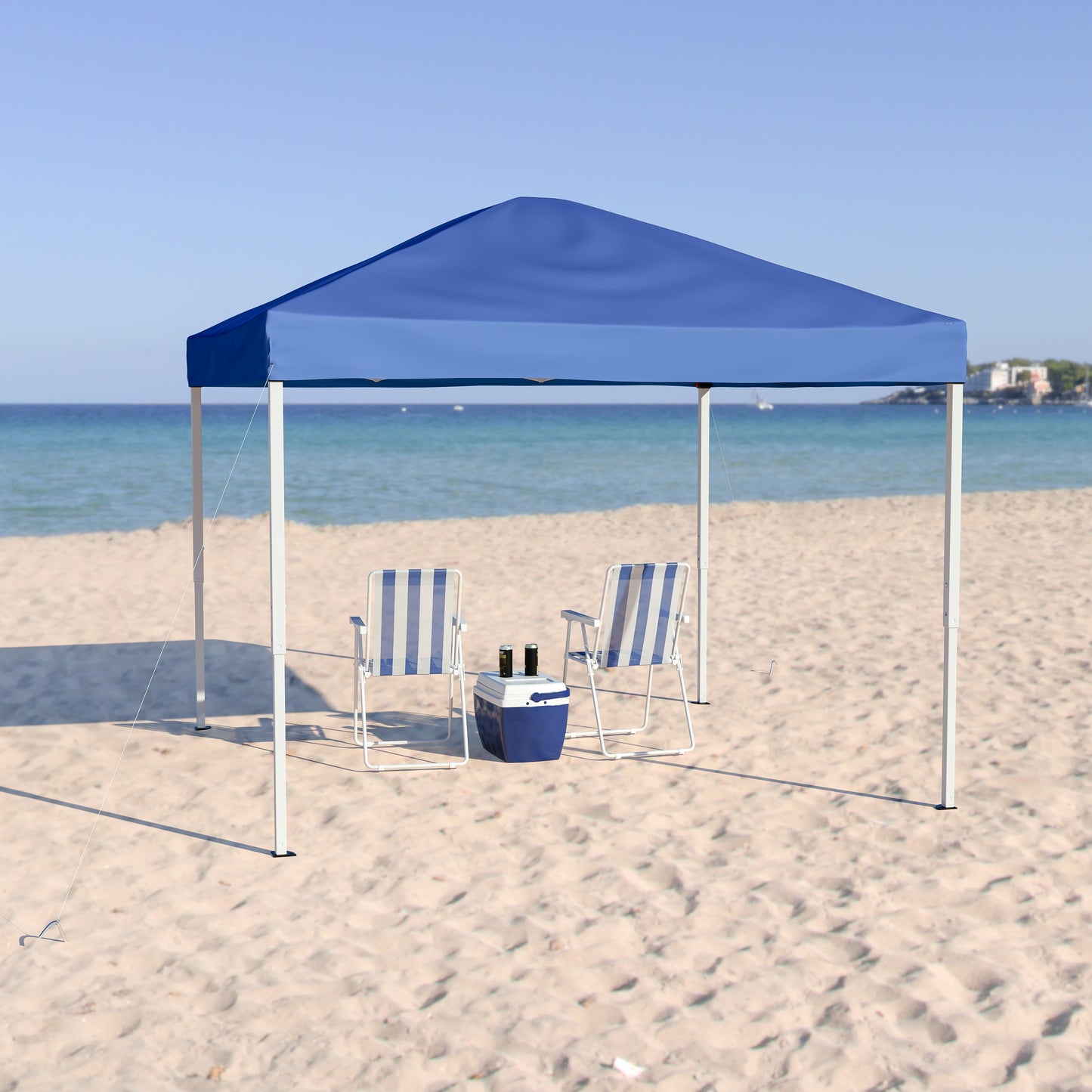 10'x10' Blue Pop Up Canopy JJ-GZ1010-BL-GG