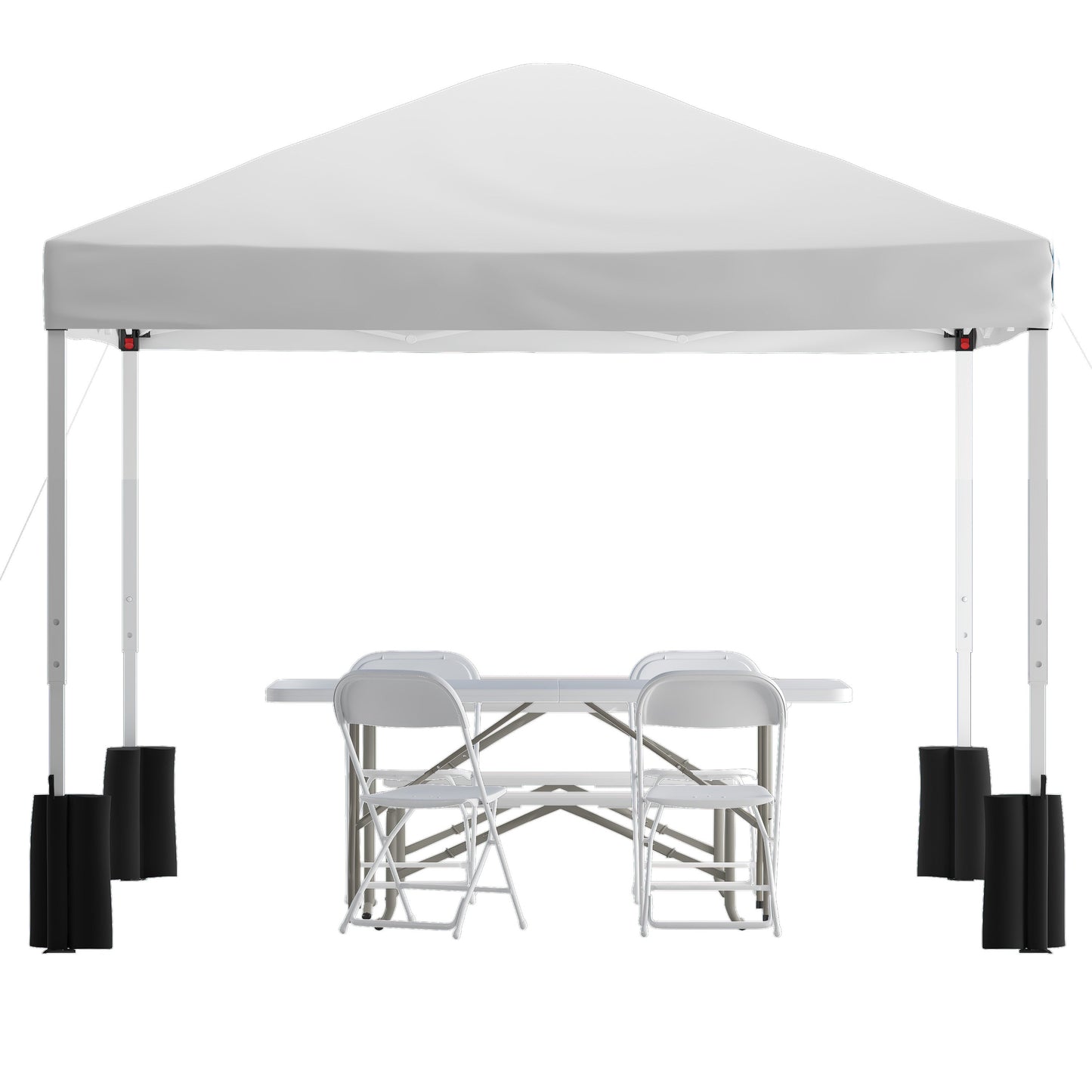 Canopy Tent,Table & 4 Chairs JJ-GZ10PKG183Z-4LEL3-WHWH-GG