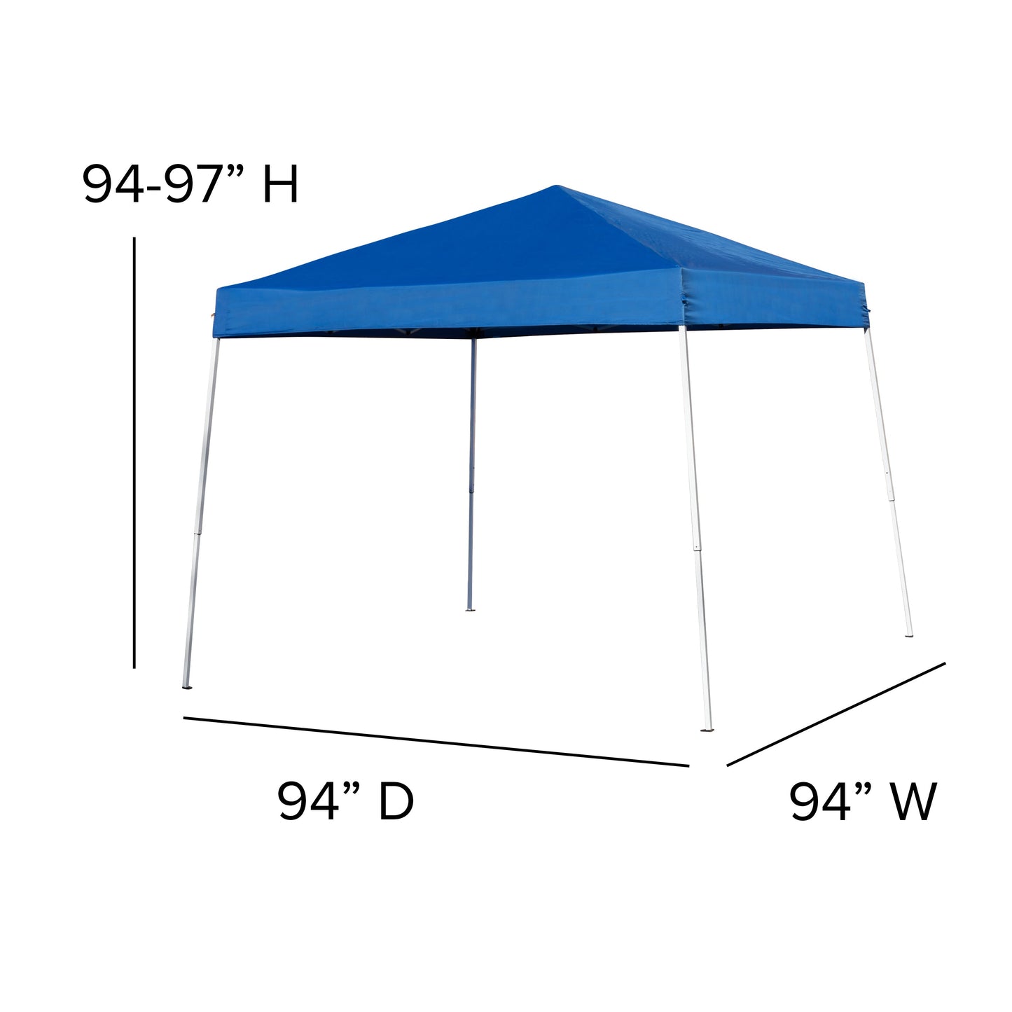 Canopy Tent,Table & 4 Chairs JJ-GZ88183Z-4LEL3-BLWH-GG